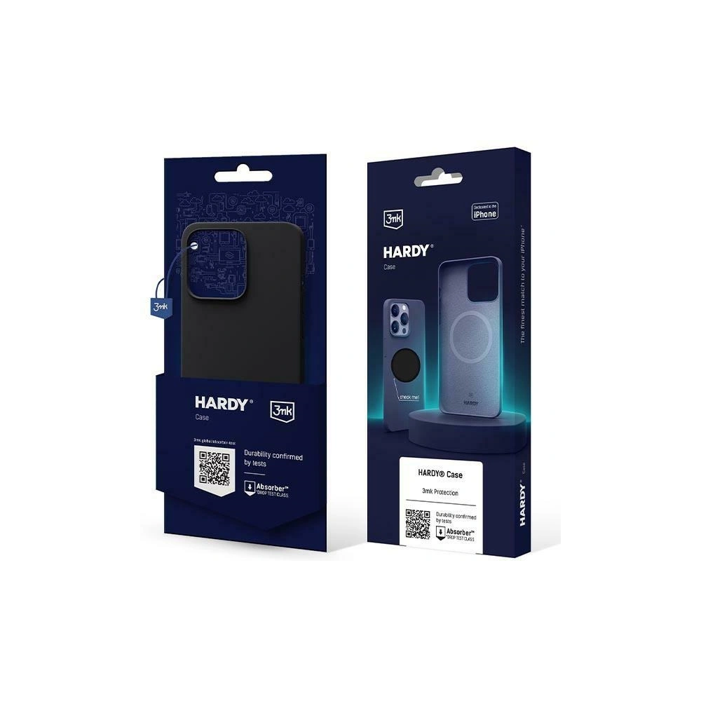Hurtownia GSM - Etui 3MK Hardy Case Apple iPhone 15 Pro Max MagSafe grafit/graphite - 3MK5143 - {ean13} - Hurt