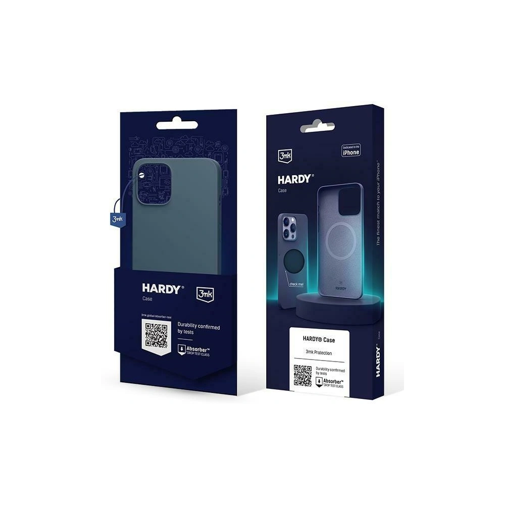 Hurtownia GSM - Etui 3MK Hardy Case Apple iPhone 15 Pro Max MagSafe niebieski/royal blue - 3MK5144 - {ean13} - Hurt