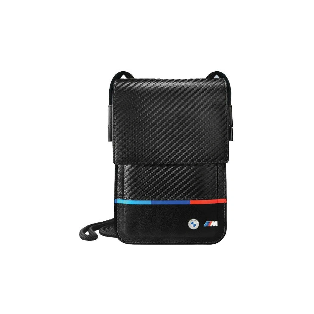Hurtownia GSM - Torebka BMW BMOWBPUCARTCBK Wallet Bag Carbon Tricolor Line czarny/black - BMW489 - {ean13} - Hurt