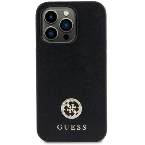 Guess Distributor - 3666339150624 - GUE2711 - Guess GUHCN61PS4DGPK Apple iPhone 11/XR hardcase Strass Metal Logo black - B2B homescreen