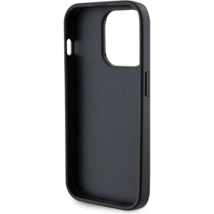 Etui Guess GUHCP13LPS4DGPK Apple iPhone 13 Pro hardcase Strass Metal Logo czarny/black