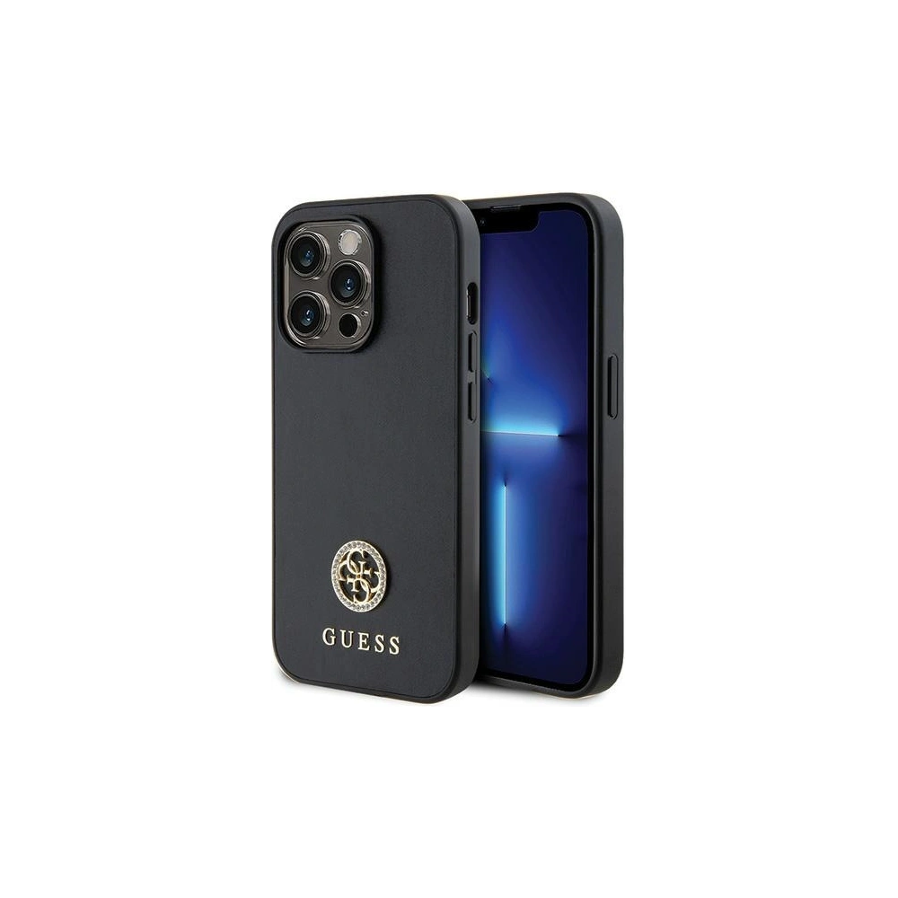 Hurtownia GSM - Etui Guess GUHCP13XPS4DGPK Apple iPhone 13 Pro Max hardcase Strass Metal Logo negru/black - GUE2713 - {ean13} - Hurt