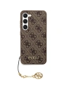 Etui Guess GUHCZFD5GF4GBR Samsung Galaxy Z Fold 5 kemény tokkal 4G Charms Collection barna/brown