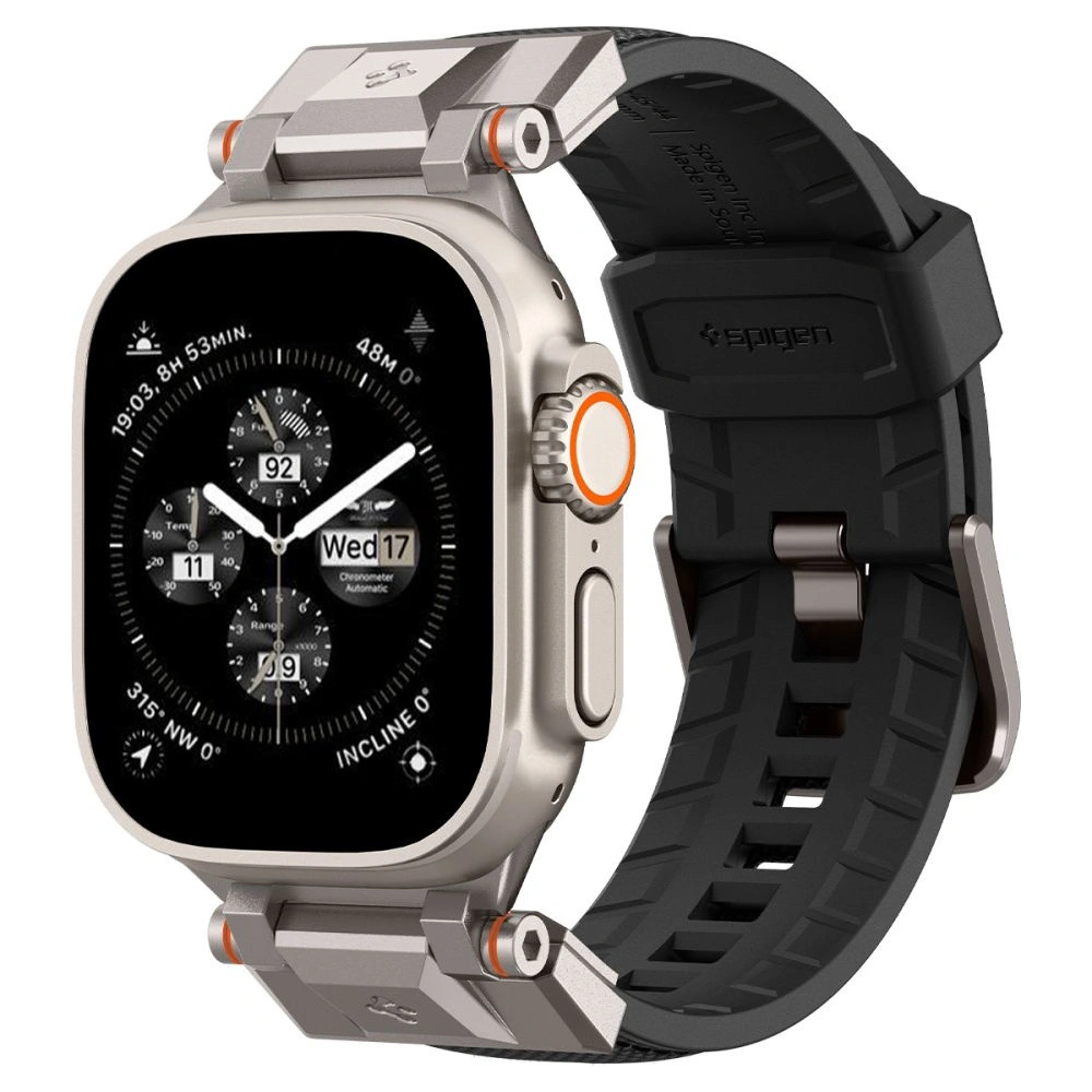 Hurtownia GSM - Pasek Spigen Durapro Armor Apple Watch 4/5/6/7/8/SE/Ultra 44/45/49mm Černý - SPN2929 - {ean13} - Hurt