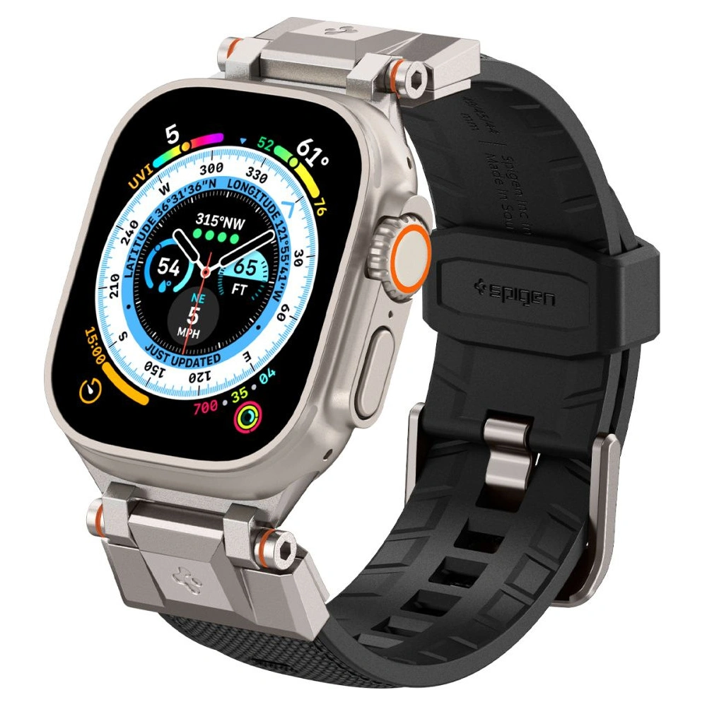 Hurtownia GSM - Pasek Spigen Durapro Armor Apple Watch 4/5/6/7/8/SE/Ultra 44/45/49mm Černý - SPN2929 - {ean13} - Hurt