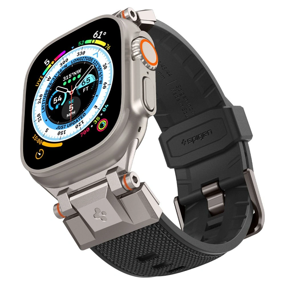 Hurtownia GSM - Pasek Spigen Durapro Armor Apple Watch 4/5/6/7/8/SE/Ultra 44/45/49mm Černý - SPN2929 - {ean13} - Hurt
