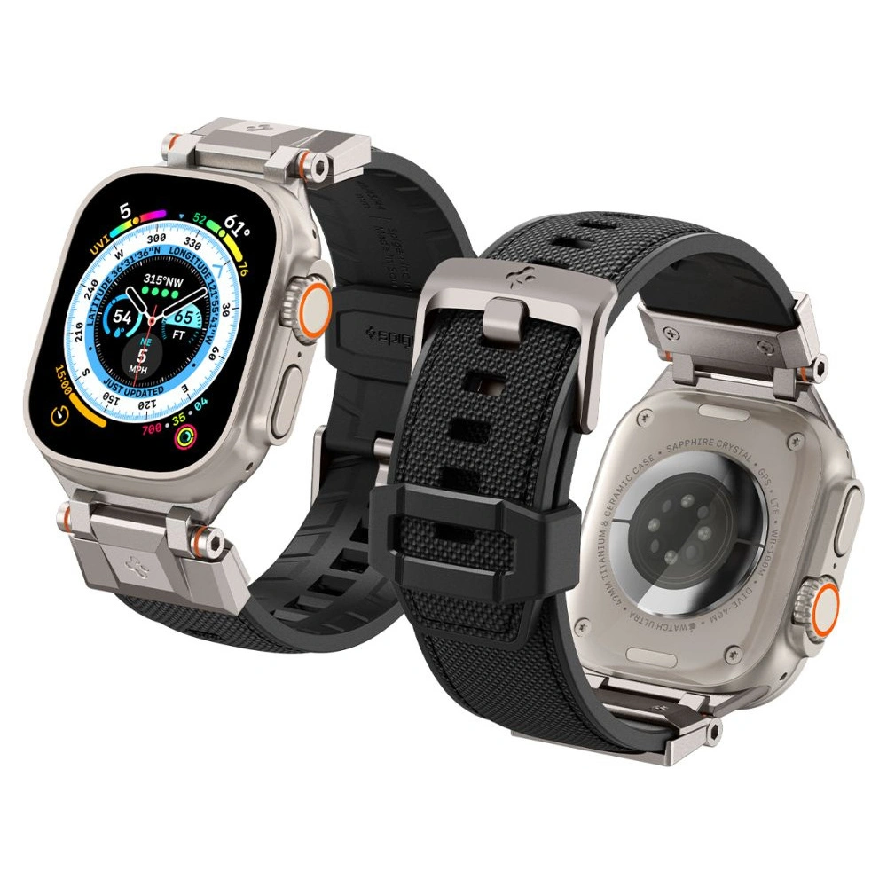 Hurtownia GSM - Pasek Spigen Durapro Armor Apple Watch 4/5/6/7/8/SE/Ultra 44/45/49mm Černý - SPN2929 - {ean13} - Hurt