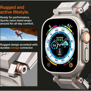 Hurtownia GSM - Pasek Spigen Durapro Armor Apple Watch 4/5/6/7/8/SE/Ultra 44/45/49mm Fekete - SPN2929 - {ean13} - Hurt