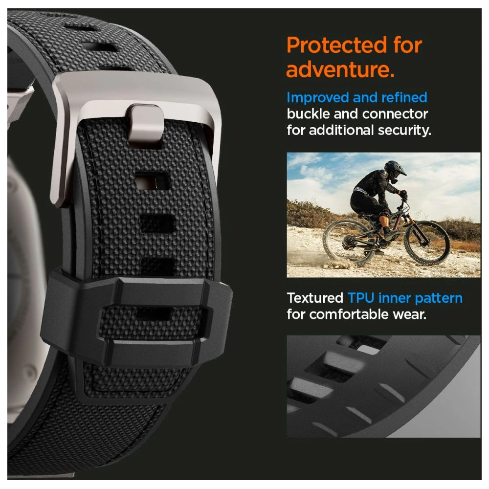 Hurtownia GSM - Pasek Spigen Durapro Armor Apple Watch 4/5/6/7/8/SE/Ultra 44/45/49mm Negru - SPN2929 - {ean13} - Hurt