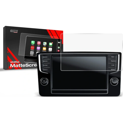 Folia matowa GrizzGlass CarDisplay Protection do Volkswagen Golf 6 Discover Pro 2015-2017