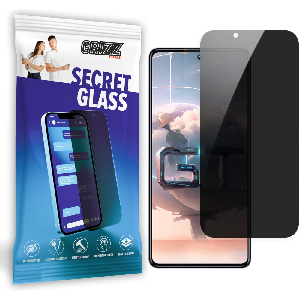 Hurtownia GSM - GrizzGlass Sichtschutzglas SecretGlass für Infinix GT 10 Pro - GRZ6288 - {ean13} - Hurt