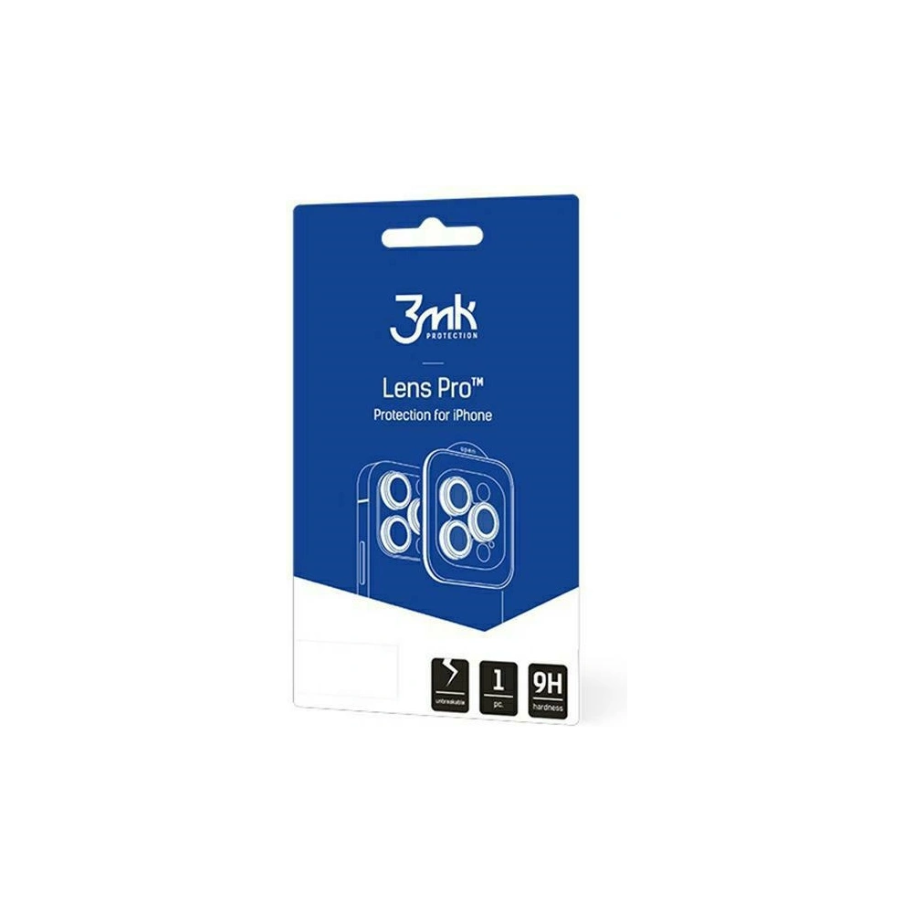 Hurtownia GSM - Hibrid üveg a 3MK Lens Protection Pro Apple iPhone 15 Plus-hoz kék/blue - 3MK5158 - {ean13} - Hurt