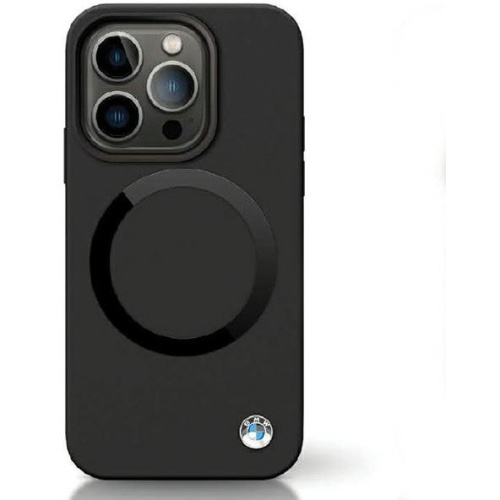 BMW Distributor - 3666339124045 - BMW491 - BMW BMHMP14SSILBK2 Apple iPhone 14 Signature Liquid Silicone MagSafe black - B2B homescreen