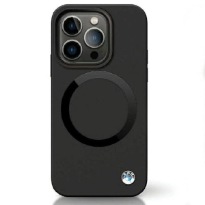 BMW BMHMP14XSILBK2 Apple iPhone 14 Pro Max Signature Liquid Silicone MagSafe black