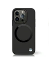 Etui BMW BMHMP14XSILBK2 Apple iPhone 14 Pro Max Signature Liquid Silicone MagSafe černý/black