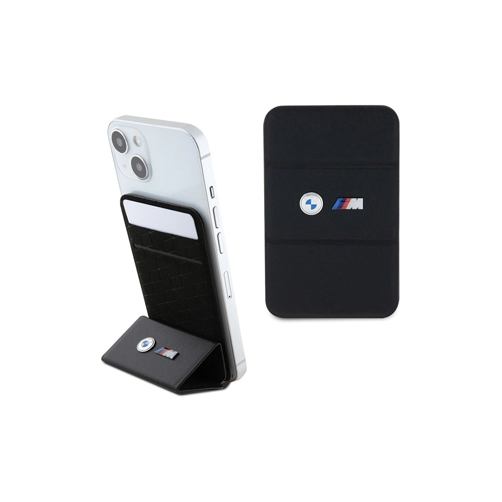 Hurtownia GSM - Kártyatartó BMW Wallet Card Slot Stand BMWCSMMPGK MagSafe M Edition Collection fekete/black - BMW493 - {ean13} - Hurt