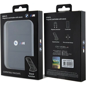 Wholesale BMW Wallet Card Slot Stand BMWCSMMPGK MagSafe M Edition Collection black - BMW493 - {ean13} - Hurt