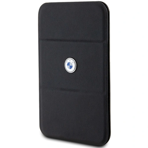Kieszeń na karty BMW Wallet Card Slot Stand BMWCSMRSK MagSafe Signature Collection czarny/black