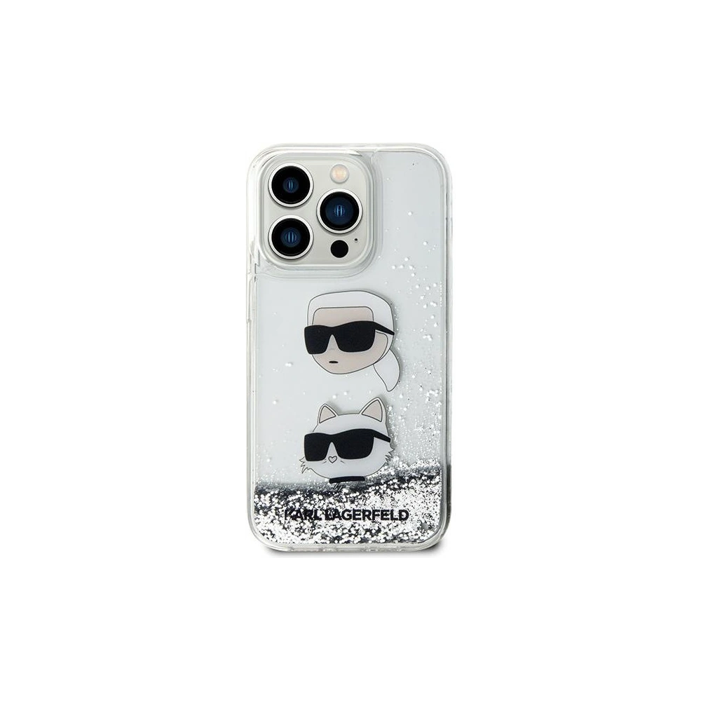 Hurtownia GSM - Etui Karl Lagerfeld KLHCN61LDHKCNS Apple iPhone 11/XR Hardcase Liquid Glitter silber/silver - KLD1617 - {ean13} - Hurt