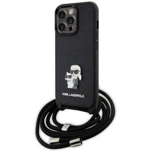 Hurtownia GSM - Etui Karl Lagerfeld KLHCP13LSAKCPSK Apple iPhone 13/13 Pro Hardcase Crossbody Saffiano Metal Pin schwarz/black - KLD1618 - {ean13} - Hurt