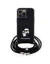 Hurtownia GSM - Etui Karl Lagerfeld KLHCP13LSAKCPSK Apple iPhone 13/13 Pro kemény tok Crossbody Saffiano Metal Pin fekete/black - KLD1618 - {ean13} - Hurt