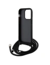Hurtownia GSM - Etui Karl Lagerfeld KLHCP13LSAKCPSK Apple iPhone 13/13 Pro hardcase Crossbody Saffiano Metal Pin negru/black - KLD1618 - {ean13} - Hurt