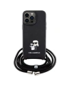 Hurtownia GSM - Etui Karl Lagerfeld KLHCP13XSAKCPSK Apple iPhone 13 Pro Max hardcase Crossbody Saffiano Metal Pin černý/black - KLD1619 - {ean13} - Hurt