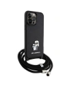 Hurtownia GSM - Etui Karl Lagerfeld KLHCP13XSAKCPSK Apple iPhone 13 Pro Max hardcase Crossbody Saffiano Metal Pin černý/black - KLD1619 - {ean13} - Hurt