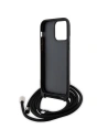 Hurtownia GSM - Etui Karl Lagerfeld KLHCP13XSAKCPSK Apple iPhone 13 Pro Max hardcase Crossbody Saffiano Metal Pin černý/black - KLD1619 - {ean13} - Hurt