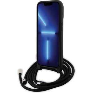 Hurtownia GSM - Etui Karl Lagerfeld KLHCP14LSAKCPSK Apple iPhone 14 Pro hardcase Crossbody Saffiano Metal negru/black - KLD1621 - {ean13} - Hurt