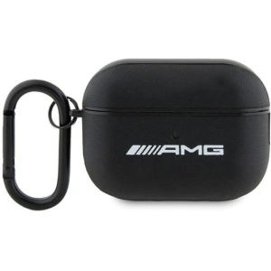 Hurtownia GSM - Etui AMG AMAP2SLWK Apple AirPods Pro 2 kryt Kožený Bílý Logo černý/black - MRS83 - {ean13} - Hurt