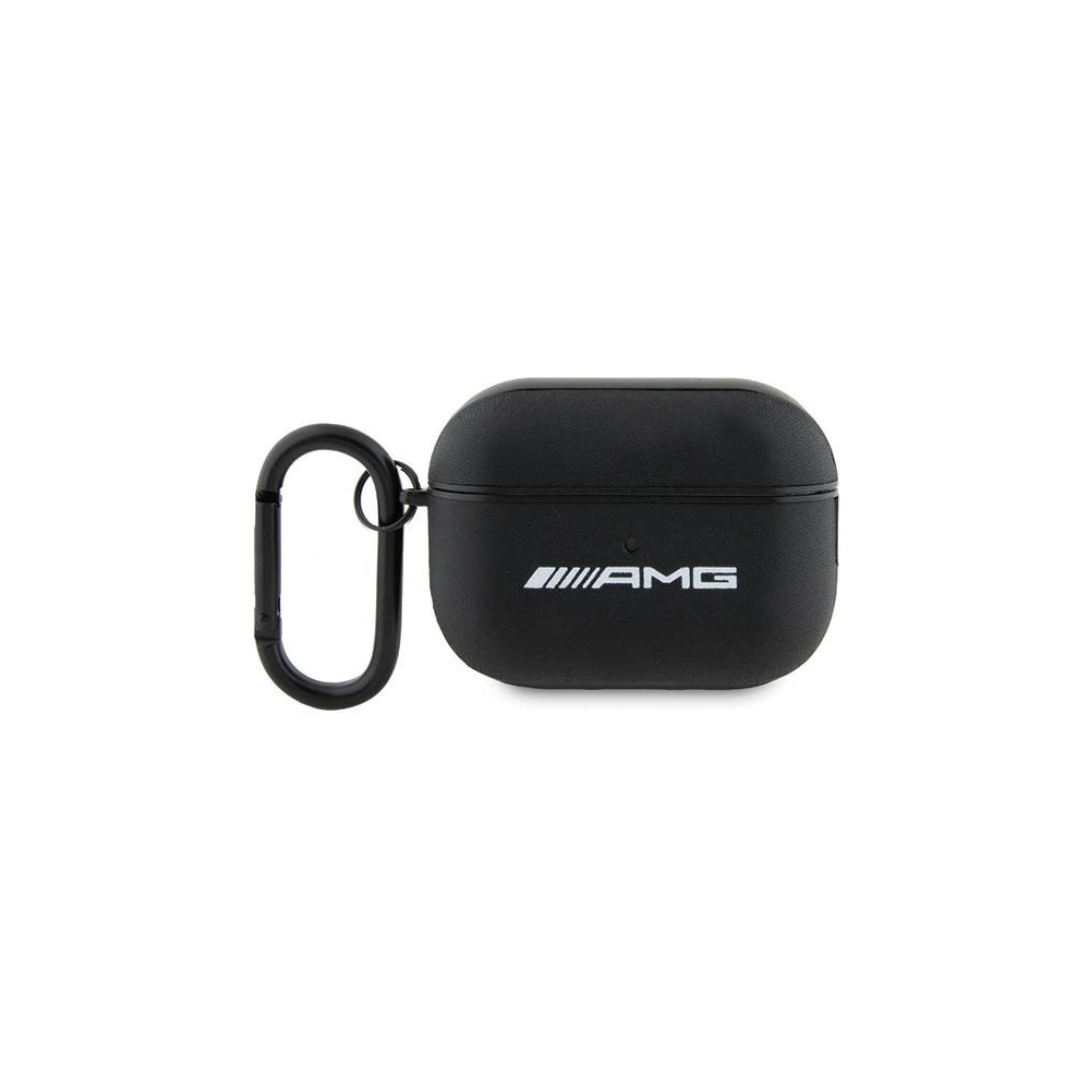 Hurtownia GSM - Etui AMG AMAP2SLWK Apple AirPods Pro 2 kryt Kožený Bílý Logo černý/black - MRS83 - {ean13} - Hurt