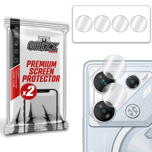 Szkło na aparat GrizzGlass HybridGlass Camera do Infinix GT 10 Pro