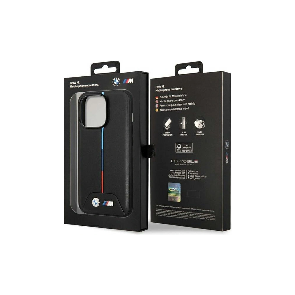 Hurtownia GSM - Etui BMW BMHMP13L22PVTK Apple iPhone 13/13 Pro Quilted Tricolor MagSafe schwarz/black - BMW495 - {ean13} - Hurt