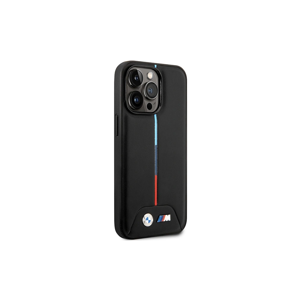 Hurtownia GSM - Etui BMW BMHMP13X22PVTK Apple iPhone 13 Pro Max cu model matlasat tricolor MagSafe negru/black - BMW496 - {ean13} - Hurt