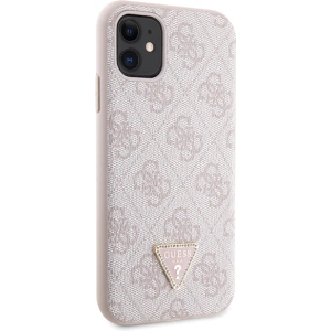Hurtownia GSM - Etui Guess GUHCN61P4TDSCPP Apple iPhone 11/XR kemény tok Crossbody 4G Fém Logó rózsaszín/pink - GUE2722 - {ean13} - Hurt