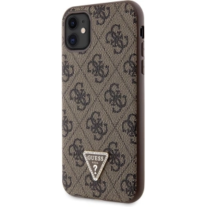 Hurtownia GSM - Etui Guess GUHCN61P4TDSCPW Apple iPhone 11/XR hardcase Crossbody 4G Metal Logo maroniu/brown - GUE2723 - {ean13} - Hurt