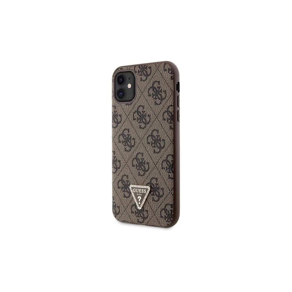 Hurtownia GSM - Etui Guess GUHCN61P4TDSCPW Apple iPhone 11/XR hardcase Crossbody 4G Metal Logo maroniu/brown - GUE2723 - {ean13} - Hurt
