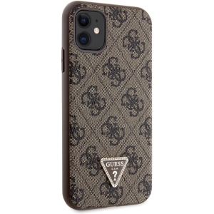 Wholesale Guess GUHCN61P4TDSCPW Apple iPhone 11/XR hardcase Crossbody 4G Metal Logo brown - GUE2723 - {ean13} - Hurt