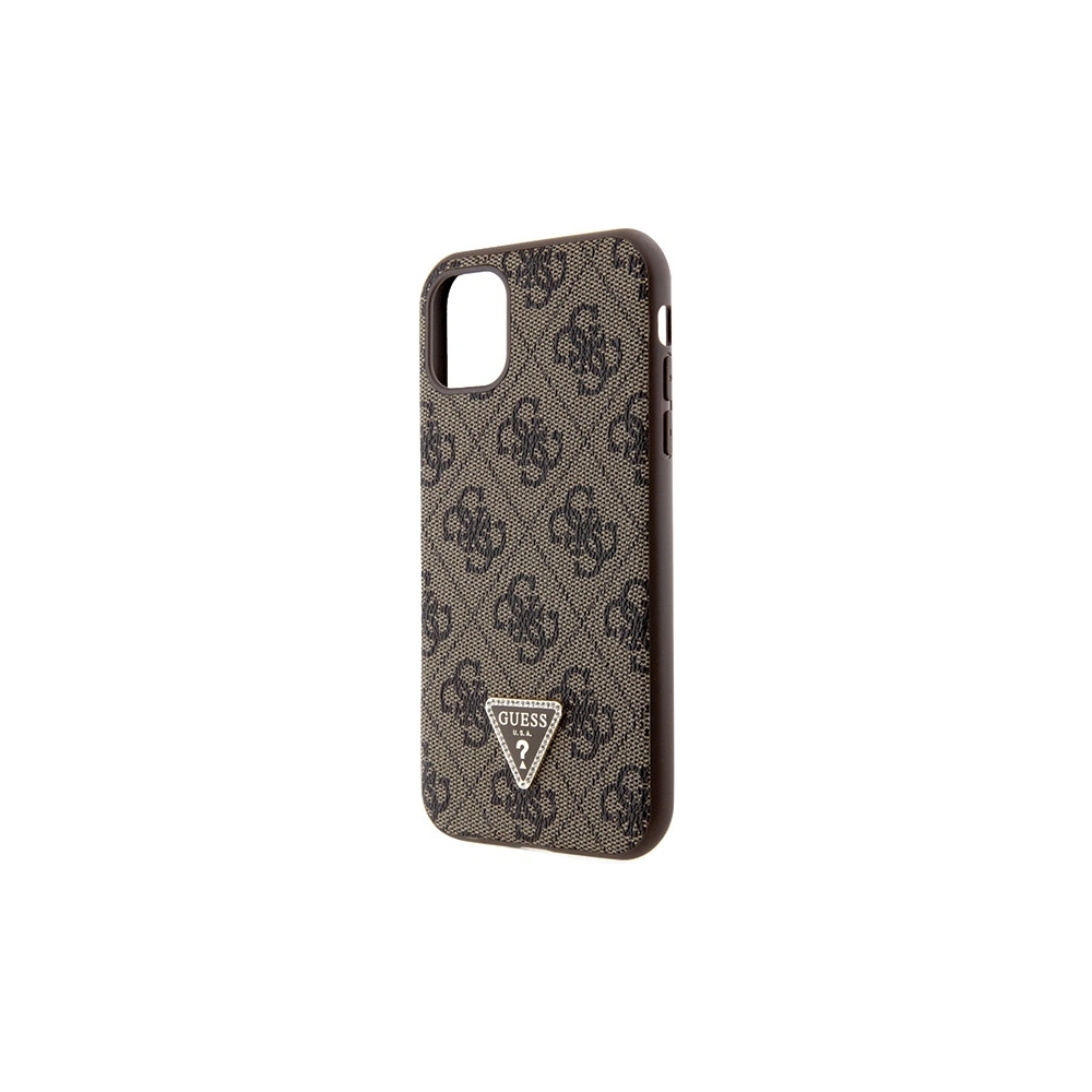 Wholesale Guess GUHCN61P4TDSCPW Apple iPhone 11/XR hardcase Crossbody 4G Metal Logo brown - GUE2723 - {ean13} - Hurt