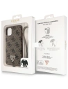 Hurtownia GSM - Etui Guess GUHCN61P4TDSCPW Apple iPhone 11/XR hardcase Crossbody 4G Metal Logo brązowy/brown - GUE2723 - {ean13} - Hurt