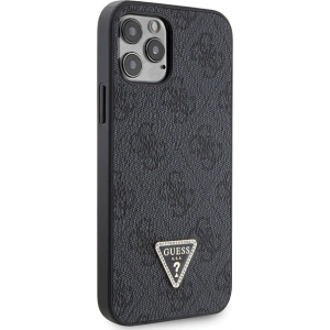 Hurtownia GSM - Etui Guess GUHCP12MP4TDSCPK Apple iPhone 12/12 Pro hardcase Crossbody 4G Metal Logo negru/black - GUE2724 - {ean13} - Hurt