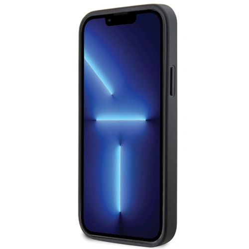 Etui Guess GUHCP12MP4TDSCPK Apple iPhone 12/12 Pro hardcase Crossbody 4G Metal Logo czarny/black