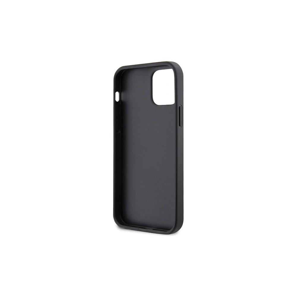Wholesale Guess GUHCP12MP4TDSCPK Apple iPhone 12/12 Pro hardcase Crossbody 4G Metal Logo black - GUE2724 - {ean13} - Hurt