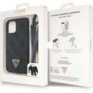 Hurtownia GSM - Etui Guess GUHCP12MP4TDSCPK Apple iPhone 12/12 Pro hardcase Crossbody 4G Metal Logo negru/black - GUE2724 - {ean13} - Hurt