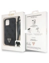 Wholesale Guess GUHCP12MP4TDSCPK Apple iPhone 12/12 Pro hardcase Crossbody 4G Metal Logo black - GUE2724 - {ean13} - Hurt