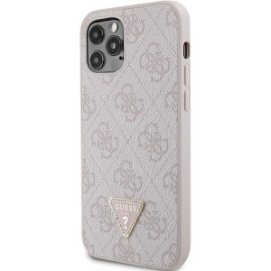 Hurtownia GSM - Etui Guess GUHCP12MP4TDSCPP Apple iPhone 12/12 Pro hardcase Crossbody 4G Metal Logo roz/roz - GUE2725 - {ean13} - Hurt