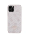 Wholesale Guess GUHCP12MP4TDSCPP Apple iPhone 12/12 Pro hardcase Crossbody 4G Metal Logo pink - GUE2725 - {ean13} - Hurt
