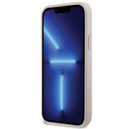 Etui Guess GUHCP12MP4TDSCPP Apple iPhone 12/12 Pro hardcase Crossbody 4G Metal Logo różowy/pink