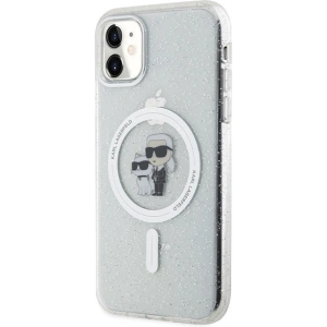 Hurtownia GSM - Etui Karl Lagerfeld KLHMN61HGKCNOT Apple iPhone 11/XR hardcase Karl&Choupette Glitter MagSafe transparent - KLD1624 - {ean13} - Hurt